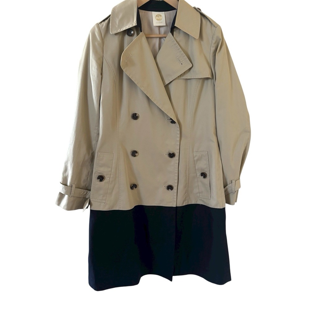 Le Souk Womens‎ Peacoat Size 38 Long Brown Designer Luxury Going Out Old Money